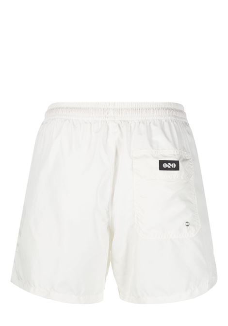 White drawstring swim shorts - men NOS | BASIC6262