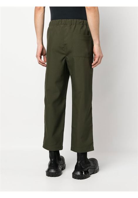 Pantaloni crop con coulisse in verde - uomo OAMC | 23E28OAU50PESOA009306