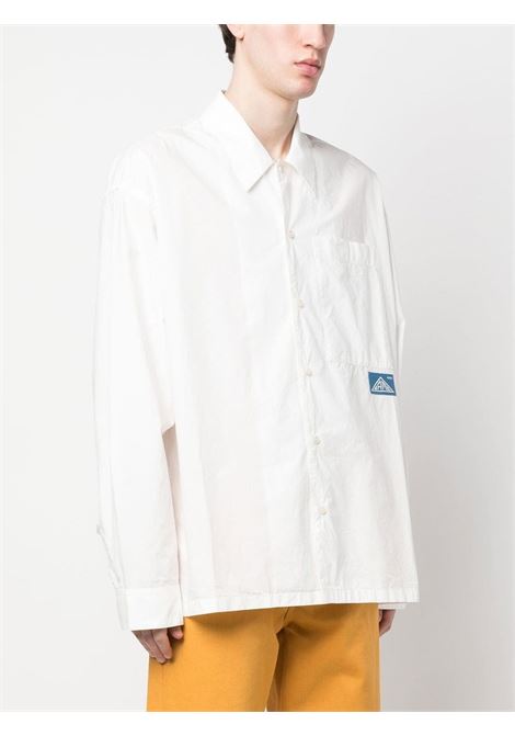 Camicia con tasca applicata in bianco - uomo OAMC | 23E28OAU55COT00782100