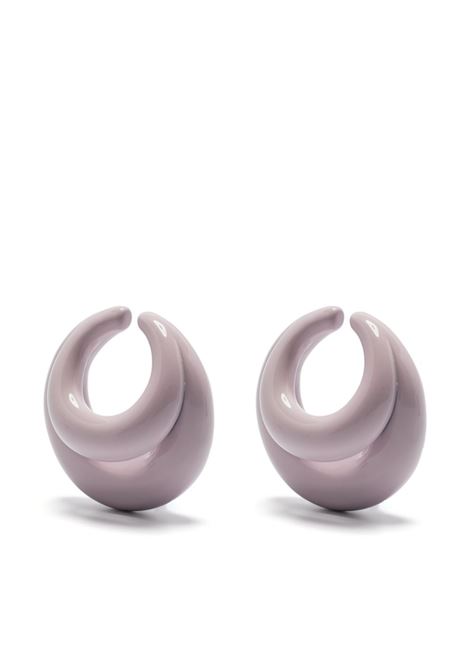 Lilac Blow Up chunky earcuffs - women  PANCONESI | S23EA017LLC
