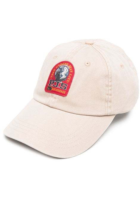 Beige logo-patch baseball cap - men  PARAJUMPERS | PAACCHA02PAC693