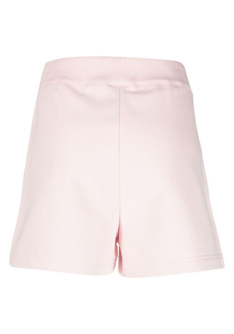 Light pink logo stripe-detail track shorts - women  PARAJUMPERS | PWPANXF33P75217