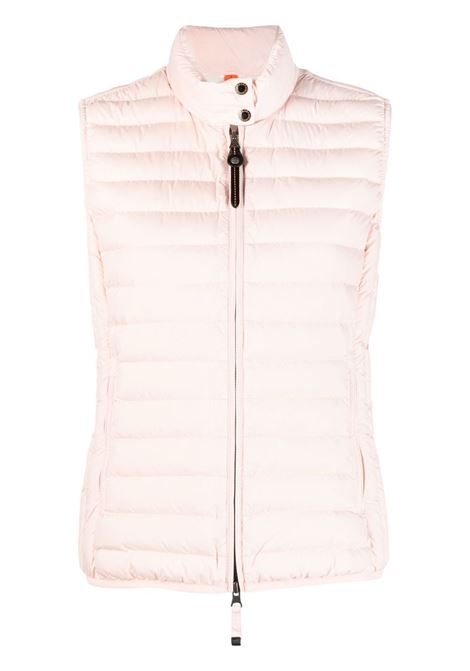 Light pink zip-up padded gilet - women  PARAJUMPERS | PWPUFSL36P62217