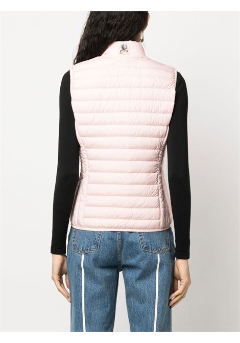Light pink zip-up padded gilet - women  PARAJUMPERS | PWPUFSL36P62217