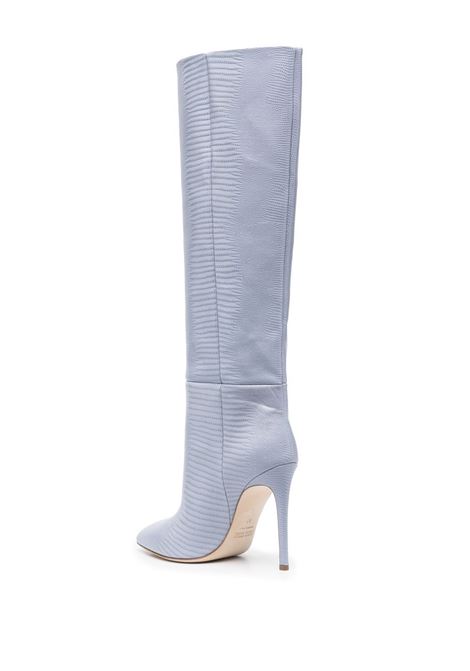 Stivali con effetto coccodrillo in blu - donna PARIS TEXAS | PX133XTJS5DNM