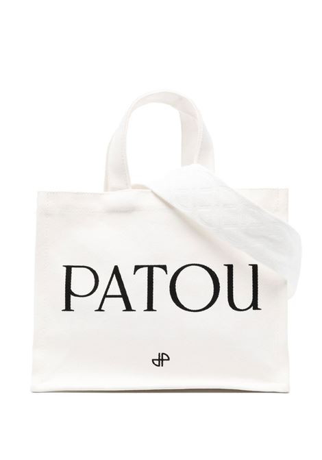 White logo-detail tote bag - women PATOU | AC0250076090C