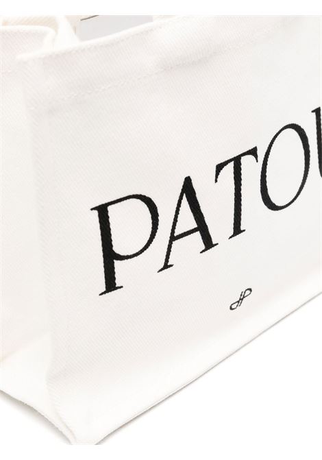 White logo-detail tote bag - women PATOU | AC0250076090C