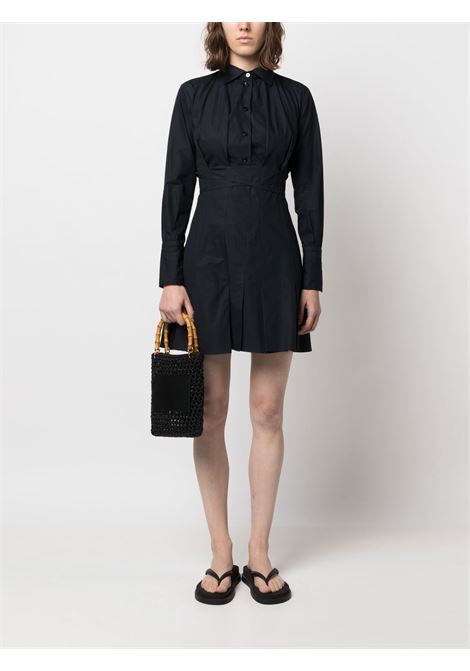 Black long-sleeve minidress - women PATOU | DR1060017697E
