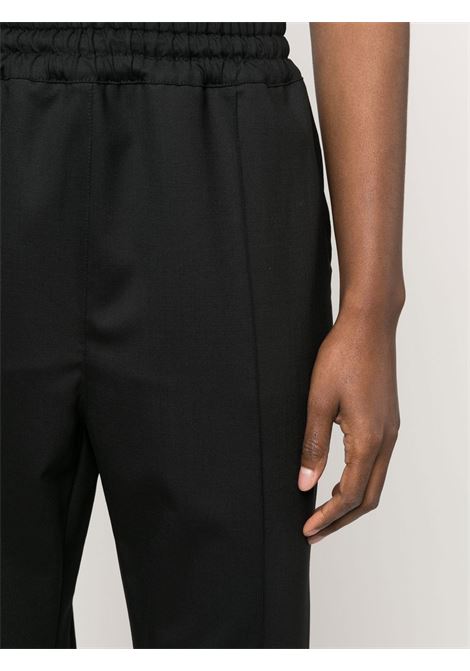 Black high-waist straight-leg trousers - women PHILOSOPHY DI LORENZO SERAFINI | A031507240555