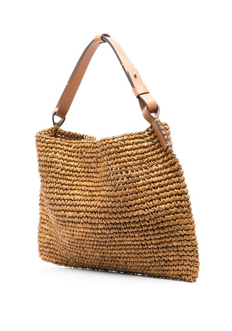 Honey brown minetta shoulder bag - women  PROENZA SCHOULER WHITE LABEL | WB231023221