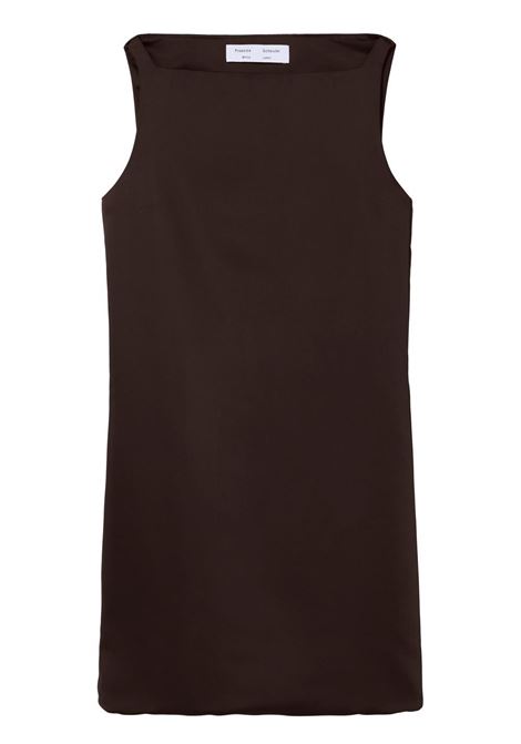 Brown sleeveless mini dress - women PROENZA SCHOULER WHITE LABEL | WL2313267208