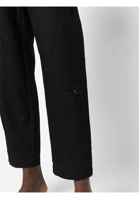 Black cargo cropped trousers - women PROENZA SCHOULER WHITE LABEL | WL2316150001
