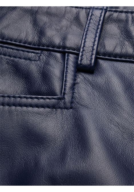 Blue straight-leg trousers - women  PROENZA SCHOULER WHITE LABEL | WL2326100402