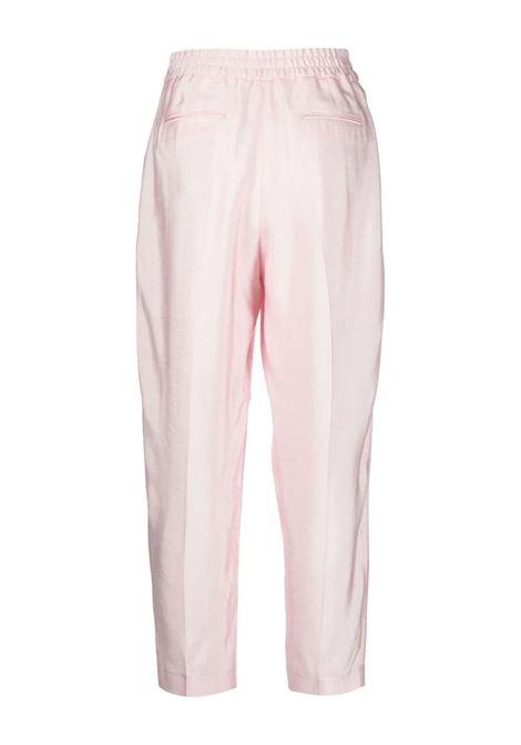 Pink tapered satin trousers - women  PT01 | VSDAZ00STDFT370600