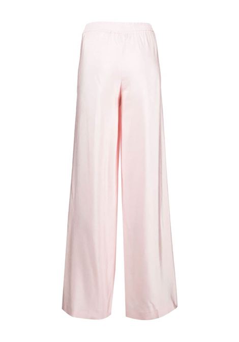 Pink elasticated palazzo trousers - women  PT01 | VSLD000STDFT370600