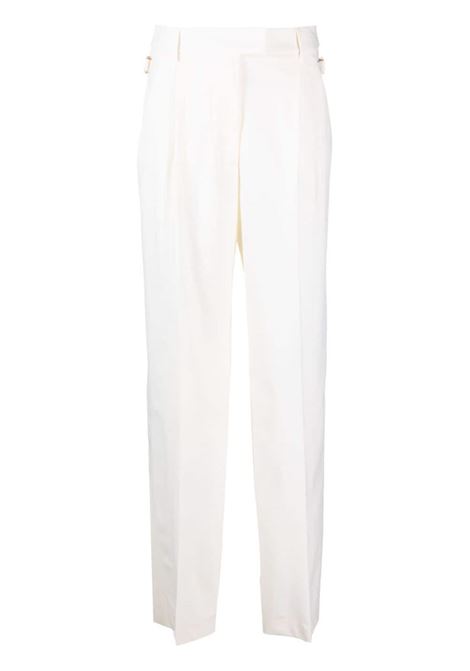 Ivory straight-leg trousers - women  PT01 | VSSBZ00STDTO990010