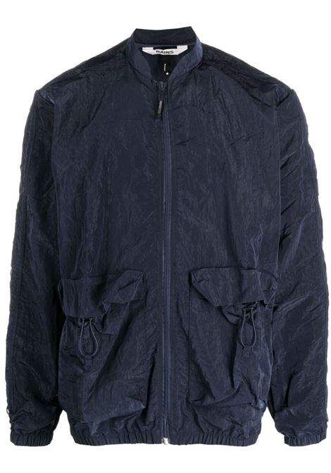 Blue water-resistant lightweight jacket - men RAINS | RA18960INK