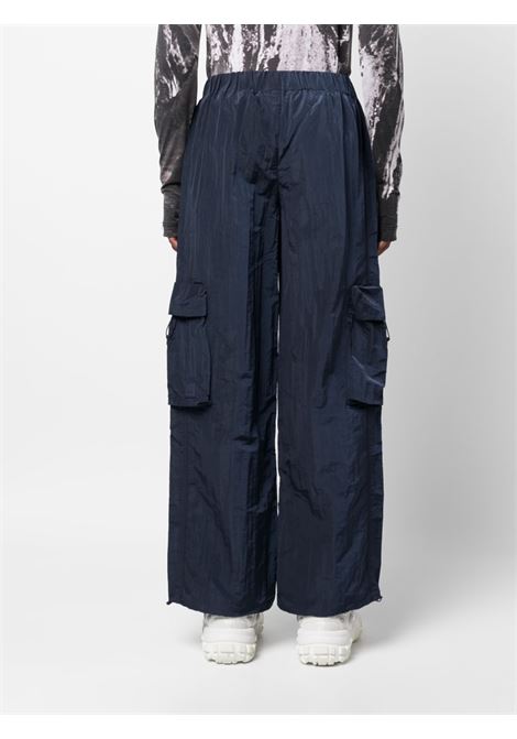 Blue straight-leg cargo trousers - men RAINS | RA18980INK