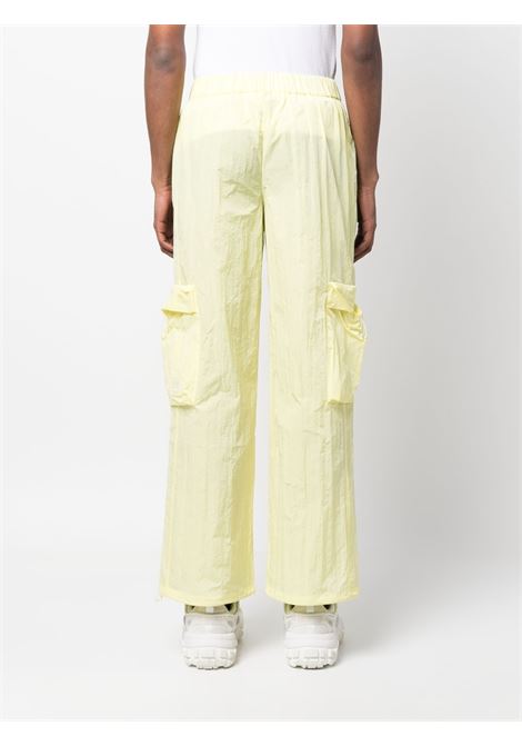 Yellow straight-leg cargo trousers - men RAINS | RA18980STR