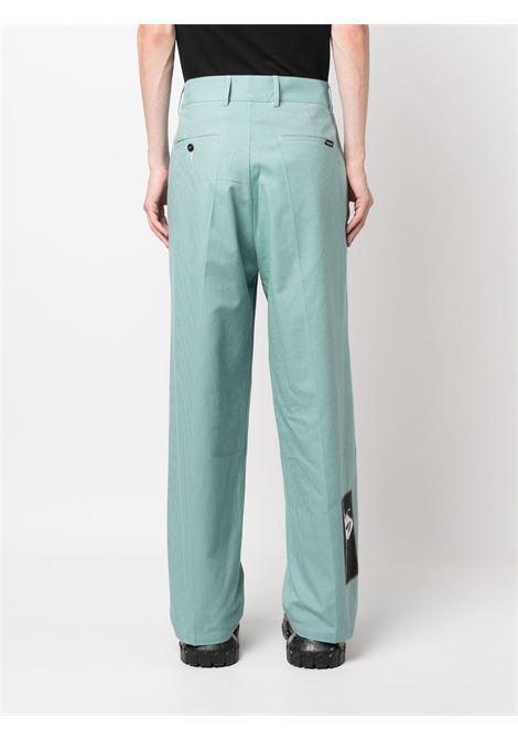 Pantaloni a righe in verde acqua - uomo RASSVET | PACC12P0062
