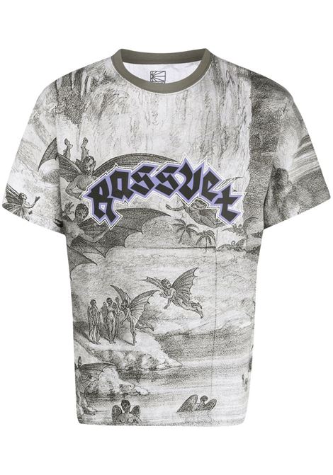 Grey Goth T-shirt - men RASSVET | PACC12T0062