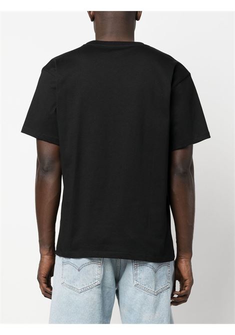 Black graphic-print T-shirt - men RASSVET | PACC12T0081