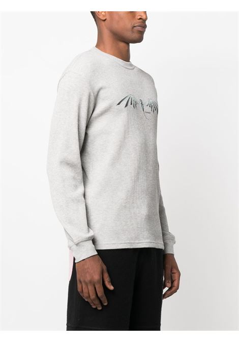 T-shirt con stampa in grigio - uomo RASSVET | PACC12T0152