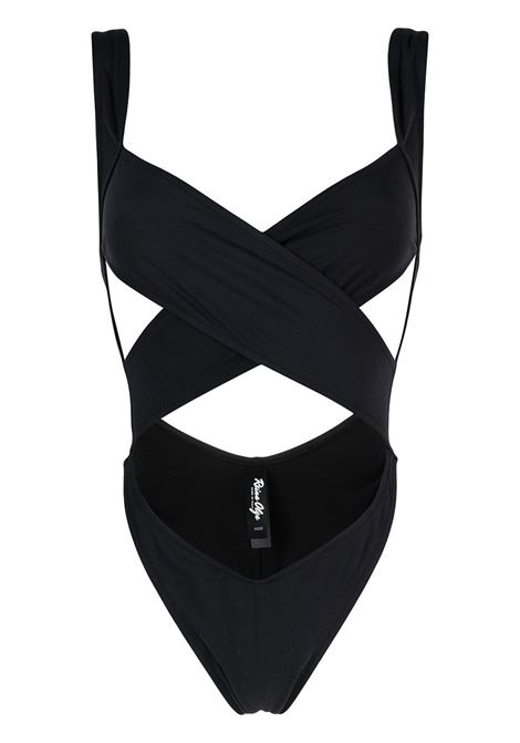 Black Exotica criss-cross swimsuit - women REINA OLGA | EXOTICABLK