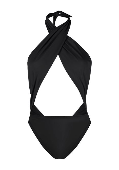 Black halterneck swimsuit - women - REINA OLGA - divincenzoboutique.com