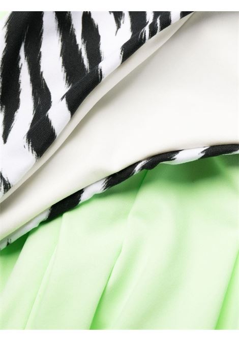 Black white and green animal print bikini bottoms - women  REINA OLGA | SHOWPONYNNGRNZBR
