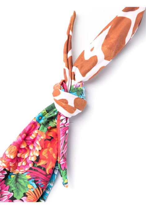 Multicolored halterneck mix-print bikini - women REINA OLGA | SHOWPONYSMMRYGRFFDTT