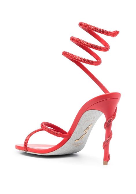 Red Margot 105mm crystal-embellished sandals - women RENE CAOVILLA | C11339105R001V126