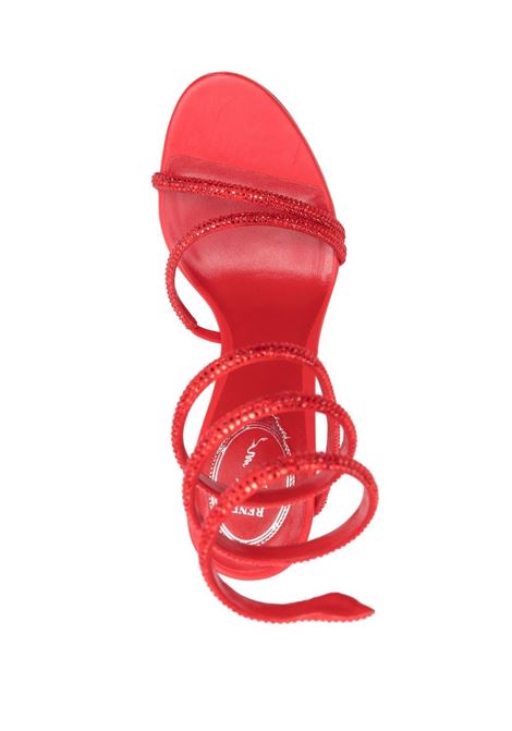 Red Margot 105mm crystal-embellished sandals - women RENE CAOVILLA | C11339105R001V126