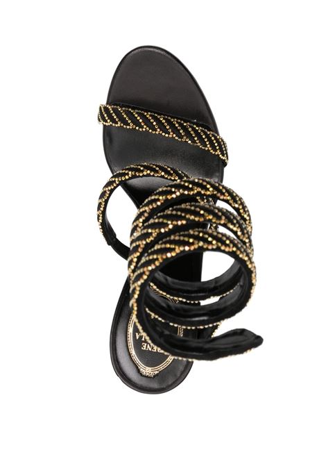 Black Cleo 110mm heel sandals - women RENE CAOVILLA | C11720105R001V157