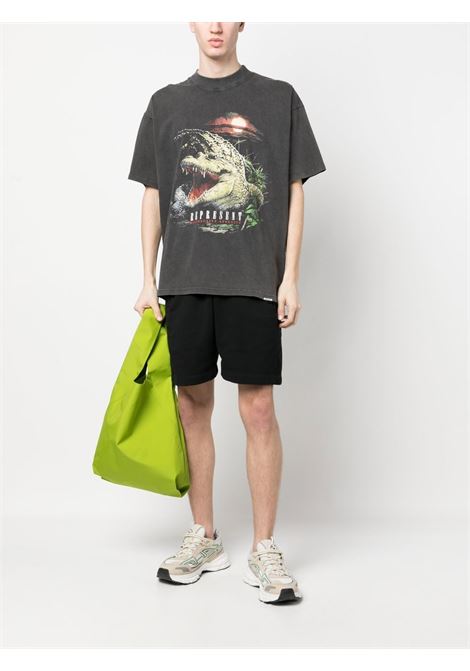T-shirt con stampa in grigio - uomo REPRESENT | M0522820