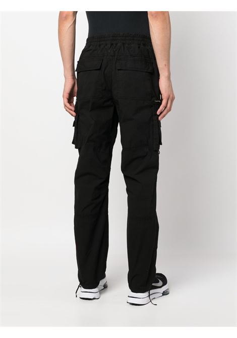 Pantaloni cargo elasticizzati in nero - uomo REPRESENT | M0811001