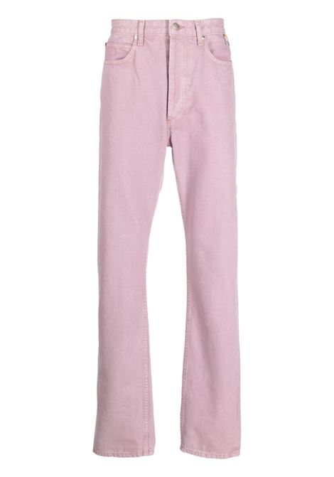 Jeans dritti in rosa - uomo