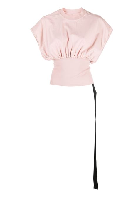 Pink cap sleeves tommy top - women  RICK OWENS DRKSHDW | DS01C6108RN63