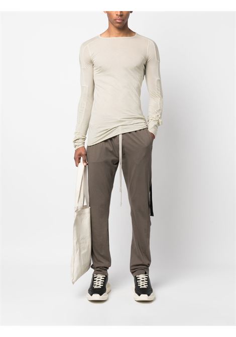 T-shirt a maniche lunghe in grigio - uomo RICK OWENS DRKSHDW | DU01C6262B08