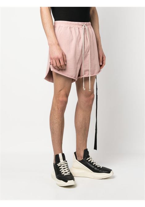 Pink drawstring waist shorts - men RICK OWENS DRKSHDW | DU01C6374RIG63