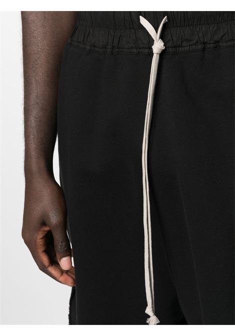 Black raw-cut hem bermuda shorts - men RICK OWENS DRKSHDW | DU01C6388F09
