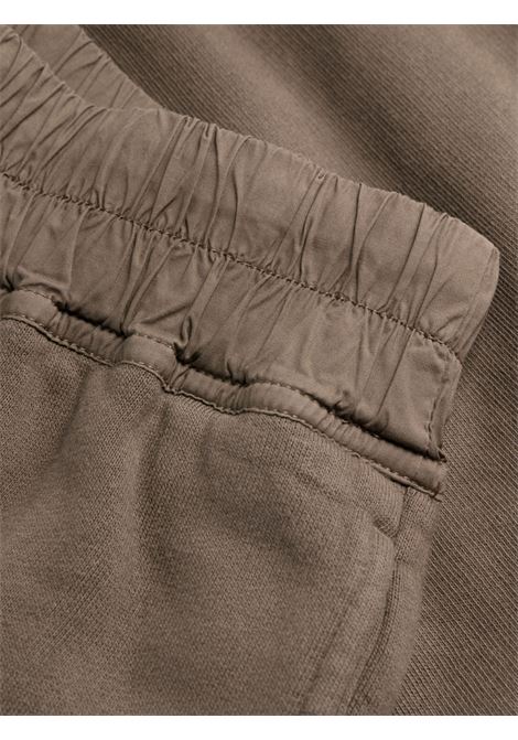 Grey raw-cut jersey shorts - men RICK OWENS DRKSHDW | DU01C6388F34