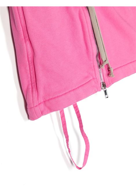 Pink zip-up mini skirt - kids RICK OWENS KIDS | BG01C7345F13