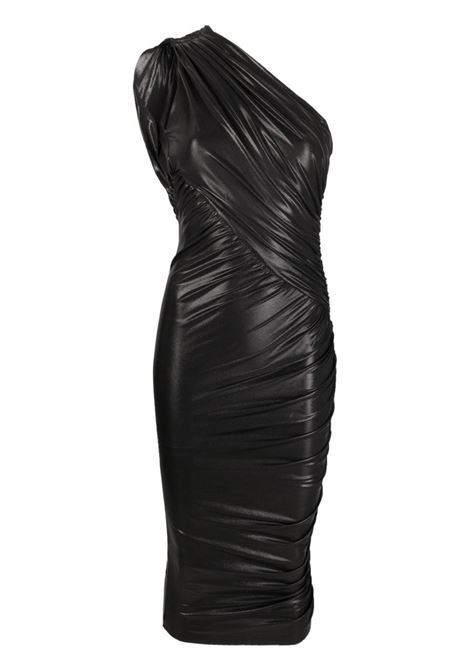 Black amira draped-design dress - women  RICK OWENS LILIES | LI01C3526GVI09