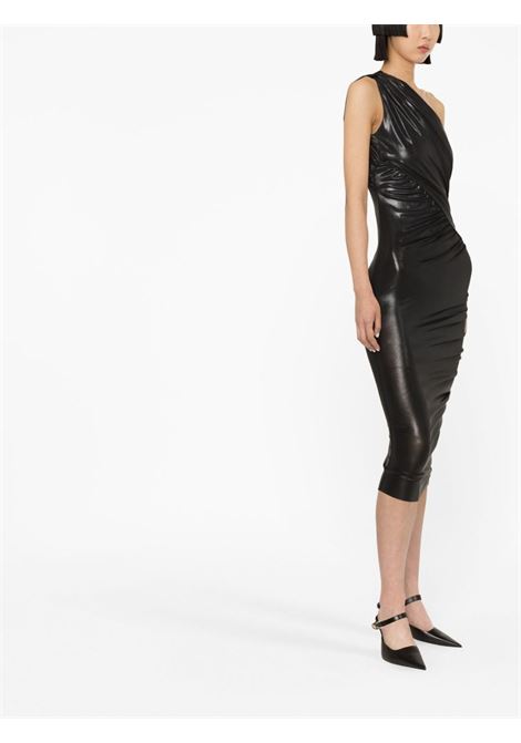 Black amira draped-design dress - women  RICK OWENS LILIES | LI01C3526GVI09