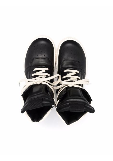 Black geobaskets padded-ankle sneakers - kids RICK OWENS KIDS | BG01C7897LMU911