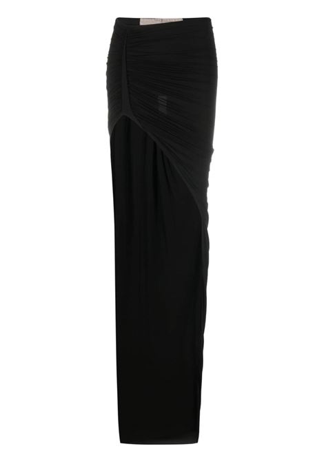 Black edfu skirt - women RICK OWENS | RO01C5371BZ09