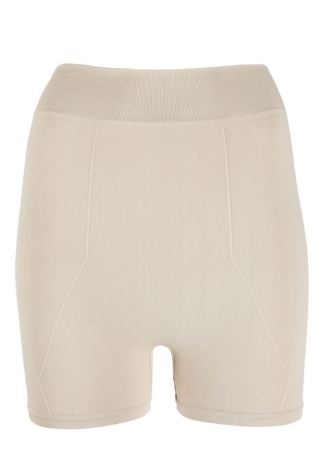 Shorts a coste in bianco crema - donna RICK OWENS | Shorts | RO01C5651KSP08