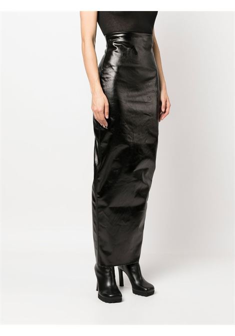 Black high-waisted maxi skirt - women RICK OWENS | RP01C5344SLQ09