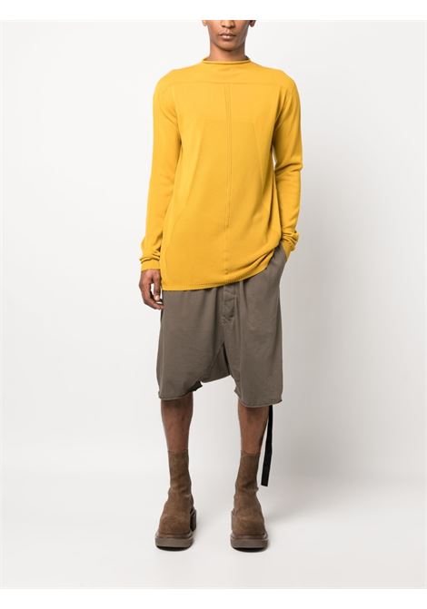Yellow oversized  jumper - men RICK OWENS | RR01C4601C12